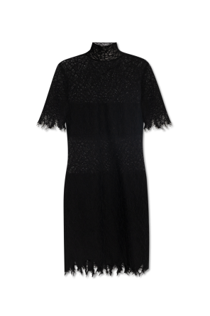 ワンピース GIVENCHY SS24 Givenchy Dresses Black (BW21TT 30XH001) Black Dress with monogram and glitter finish Givenchy